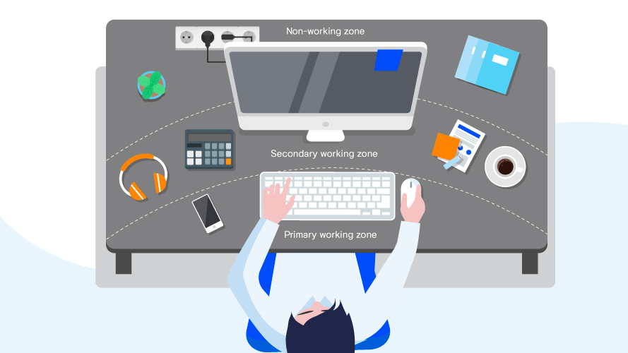 จัดโต๊ะทำงานตามหลัก Ergonomics
