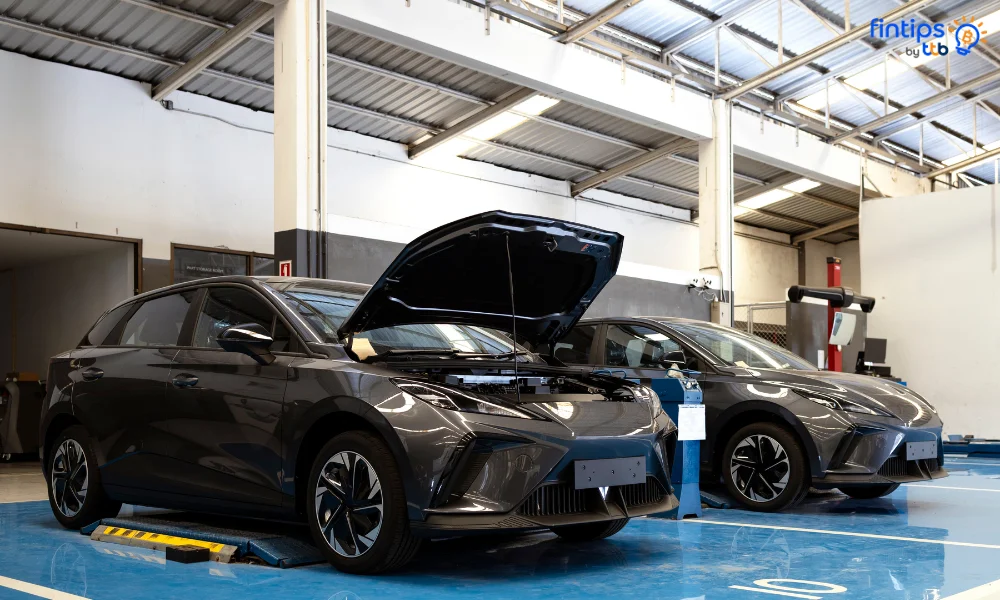 รถรอตรวจสภาพ