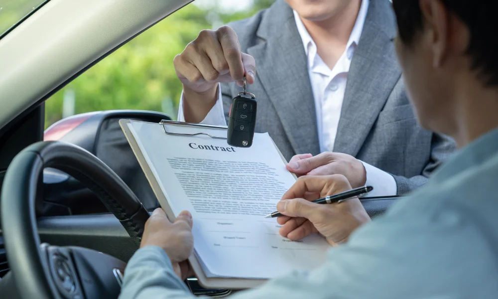 สัญญาเช่าซื้อรถยนต์