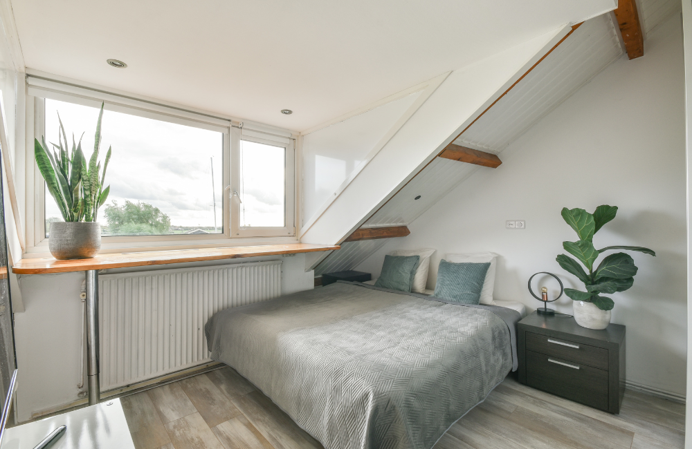 แบบห้องนอนสวยๆ จัดห้องนอนขนาดเล็กให้ดูกว้าง