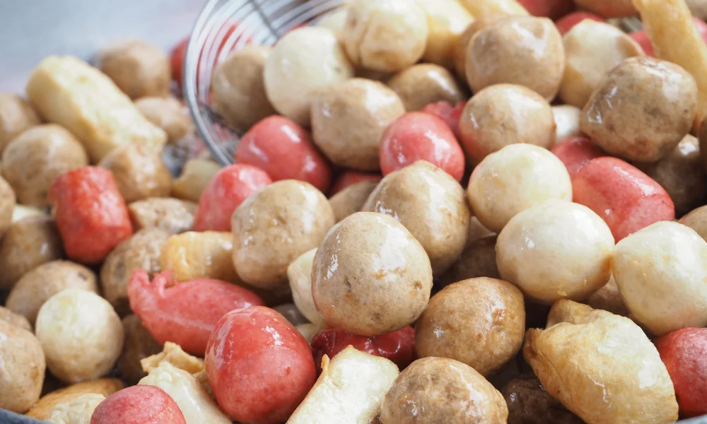 ลูกชิ้นทอด