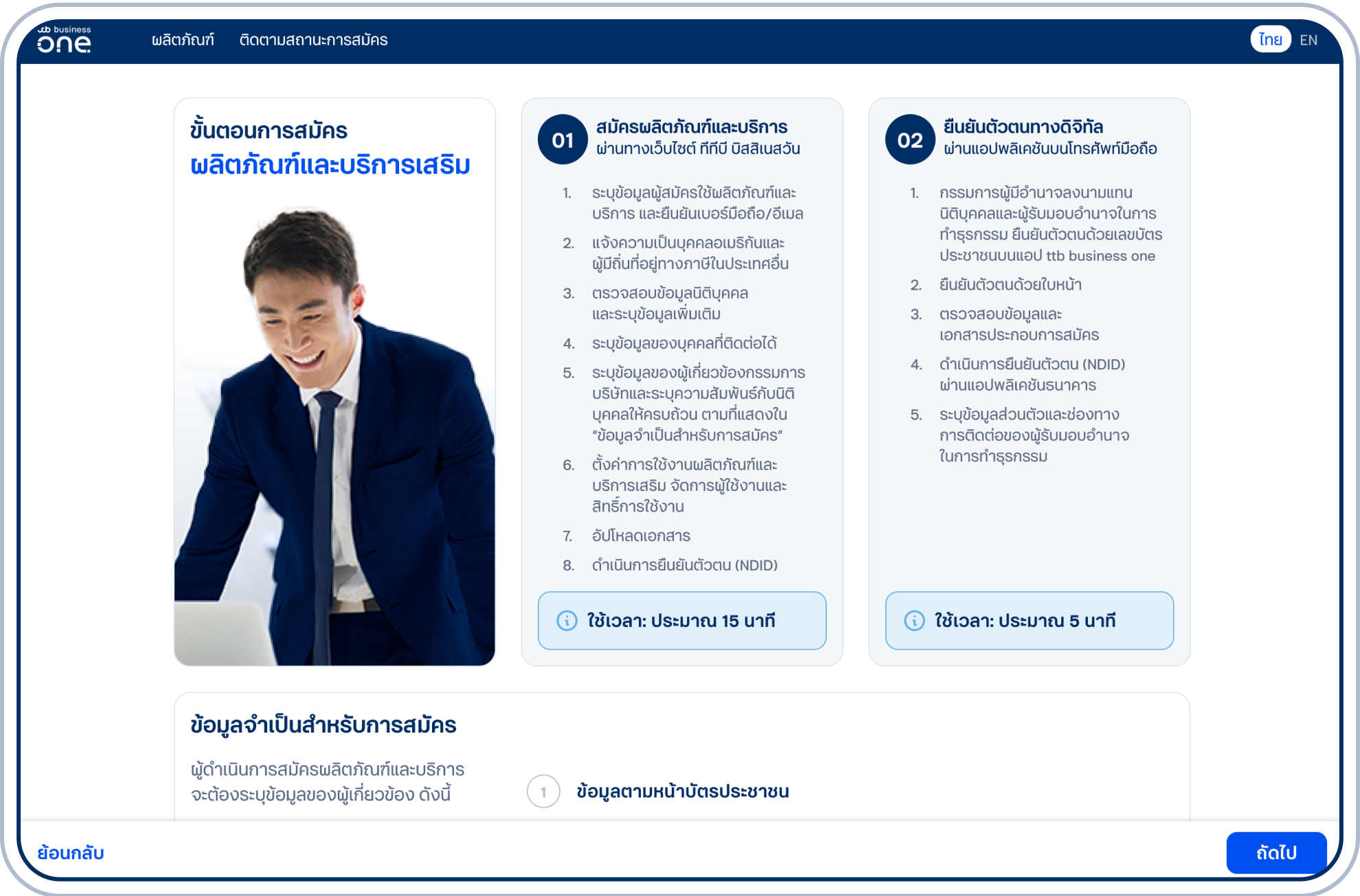 อ่านรายละเอียดขั้นตอนการสมัคร