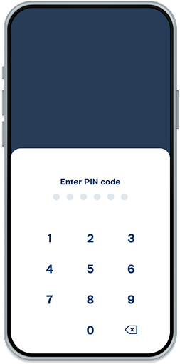 ระบุ PIN 6 หลัก