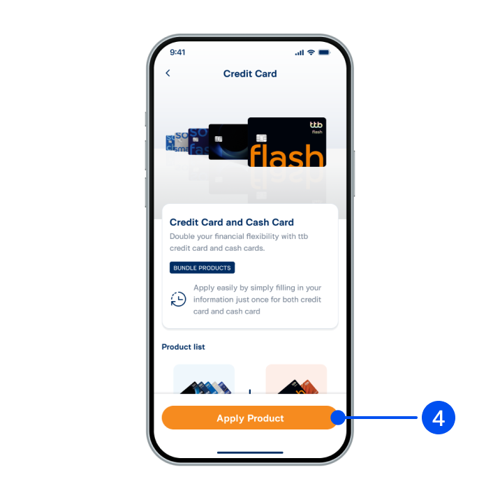 4. Read the service details, then  select Apply product.