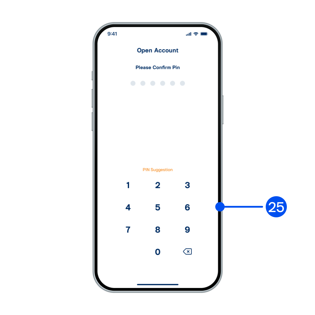 Enter PIN to confirm