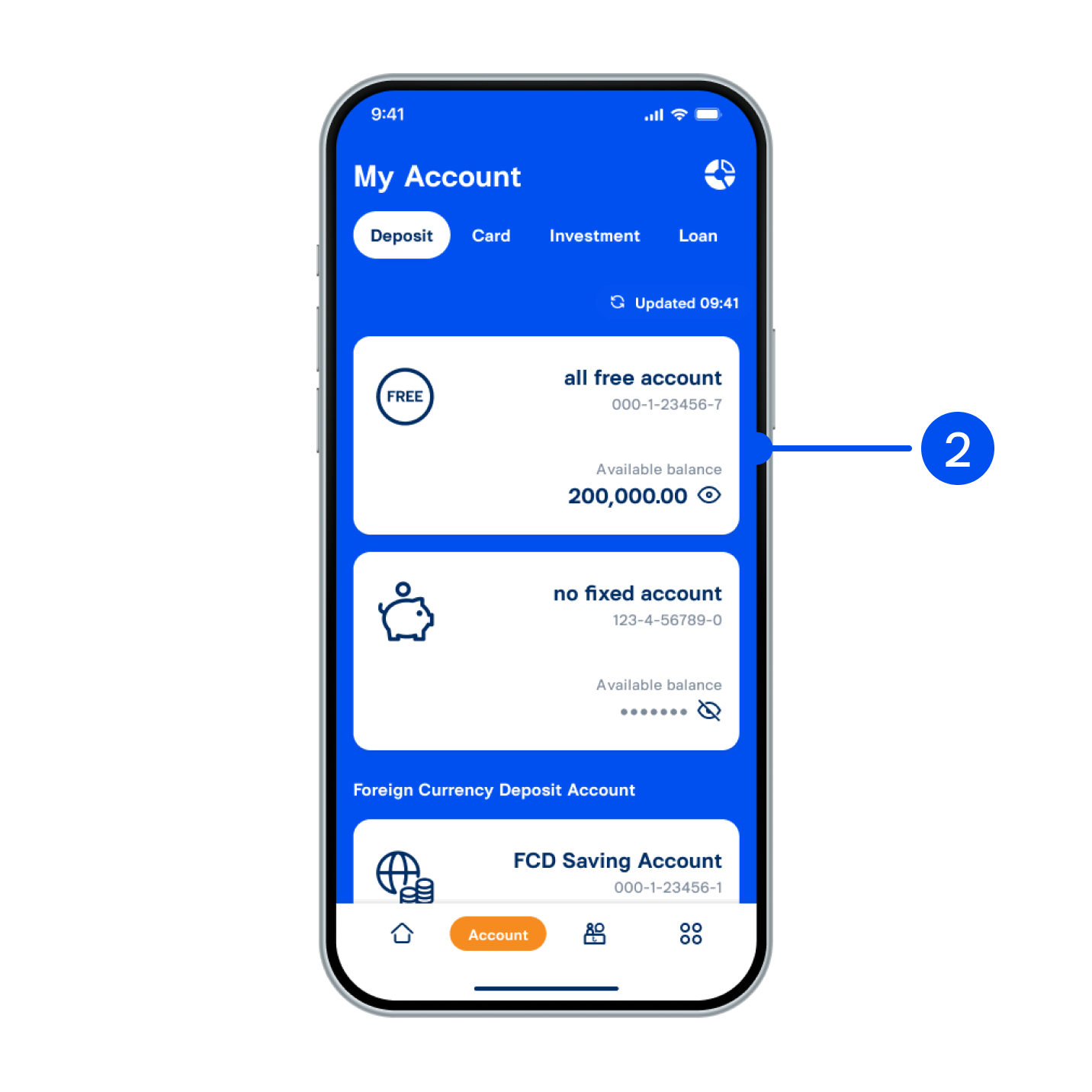 2. Select all free account.