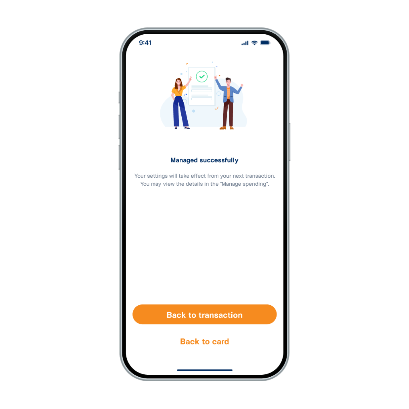 9. Managed limit successfully.