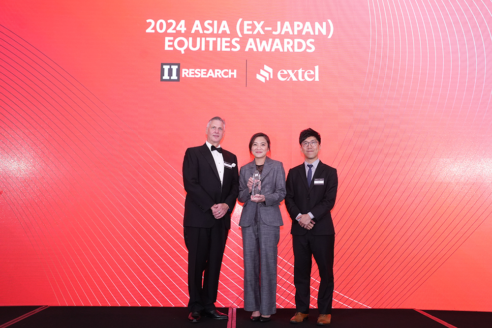 TMBThanachart won 4 regional rewards from Institutional Investor’s 2024 Asia (ex-Japan) Executive Team