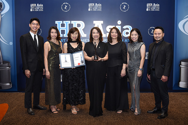 ทีทีบี คว้ารางวัล HR Asia Best Companies 2026