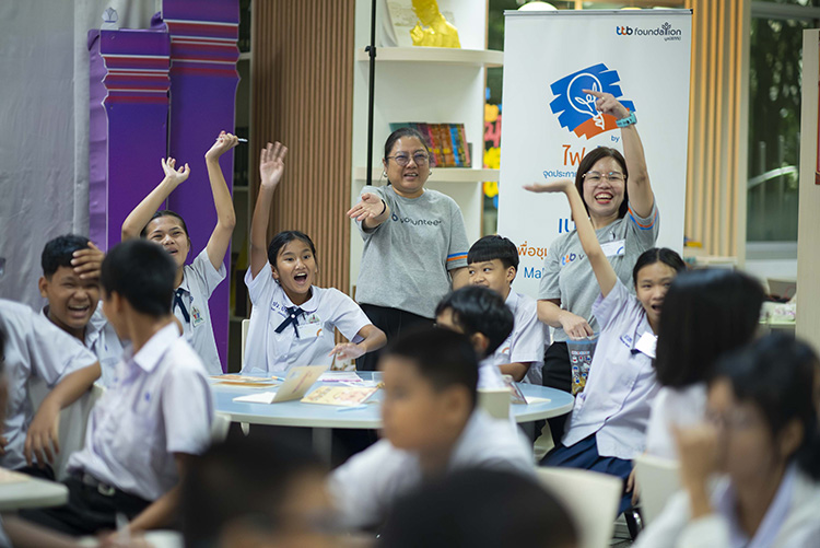 ทีทีบี ปลุกพลังอาสาสมัคร “ให้” คืนสู่สังคม ผ่าน “รุ่นพี่การเงิน”