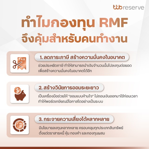 ทำไมกองทุน RMF จึง “คุ้ม” สำหรับคนทำงาน