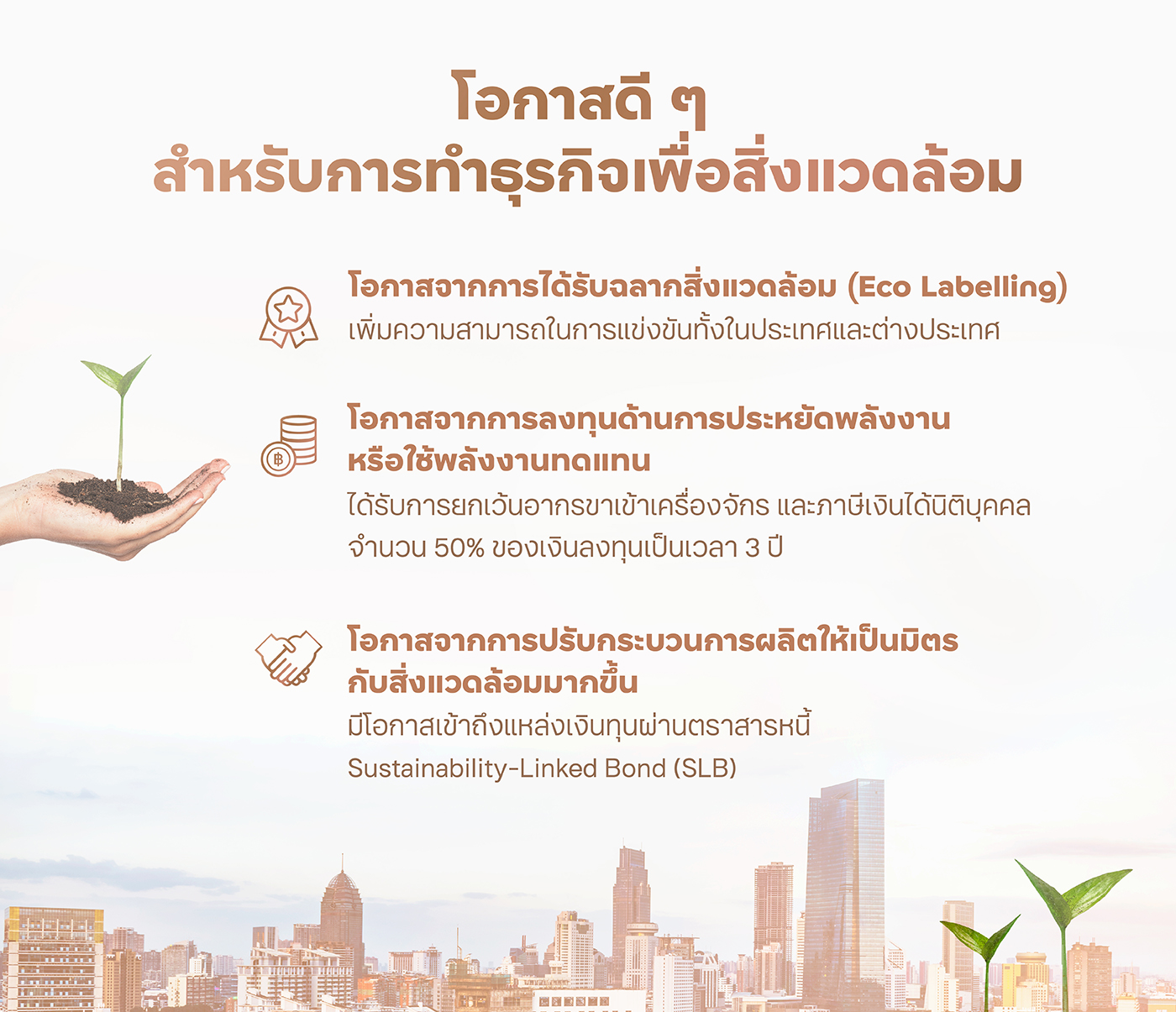 โอกาสดีๆสำหรับการทำธุรกิจเพื่อสิ่งแวดล้อม
